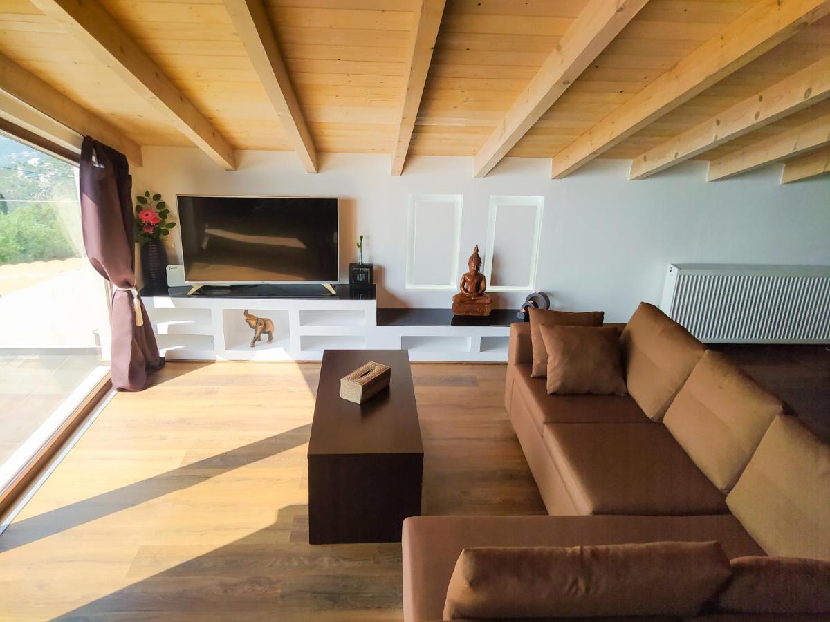 Apartament Blue Sky Loft By Corfuescapes Spartylas Zewnętrze zdjęcie