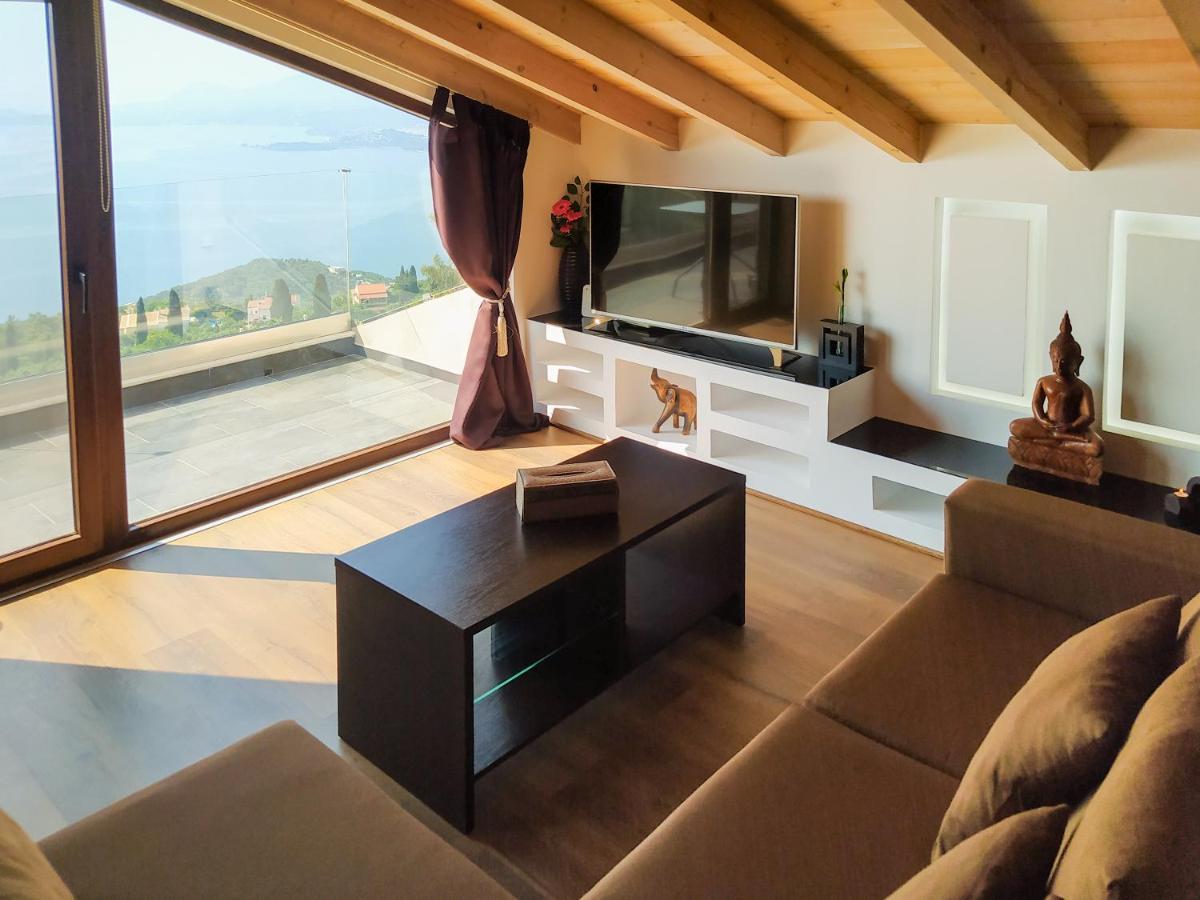 Apartament Blue Sky Loft By Corfuescapes Spartylas Zewnętrze zdjęcie