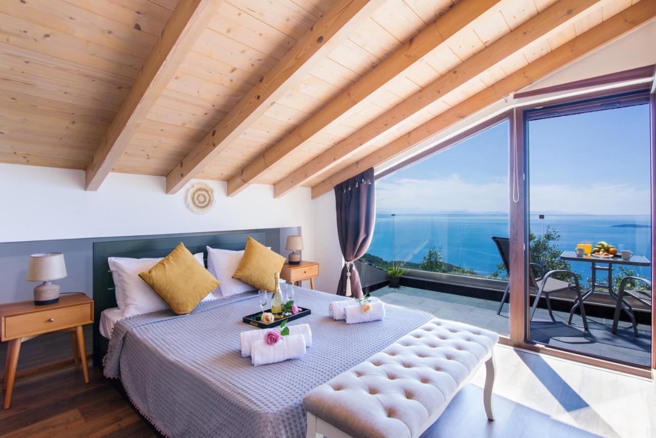 Apartament Blue Sky Loft By Corfuescapes Spartylas Zewnętrze zdjęcie
